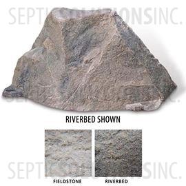 Riverbed Brown Replicated Rock Enclosure Model 105